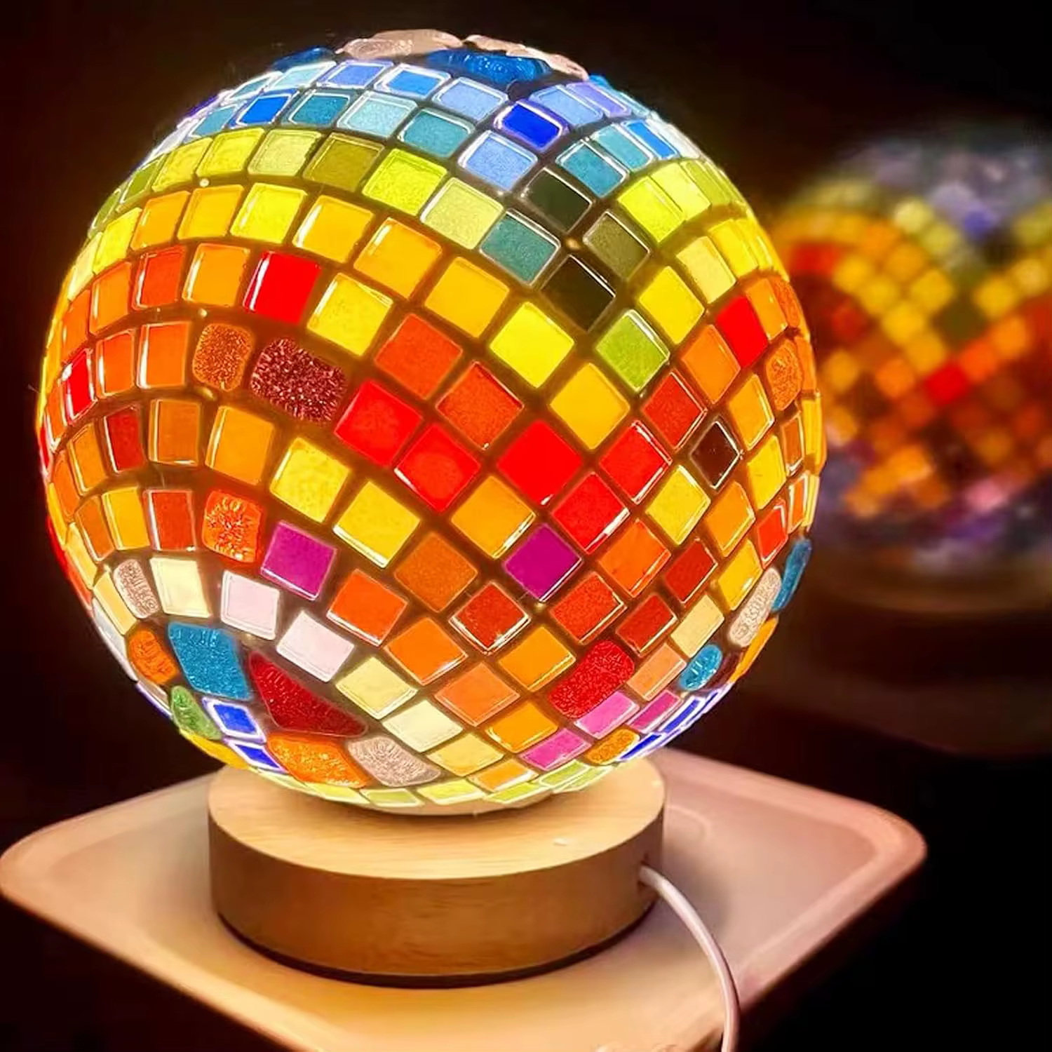 Petits carreaux de verre pour l'artisanat, mosaïque de cristal, couleurs assorties, pour bricolage, décoration artistique murale, sous-verres de bijoux, matériel d'art, 2oz/56G