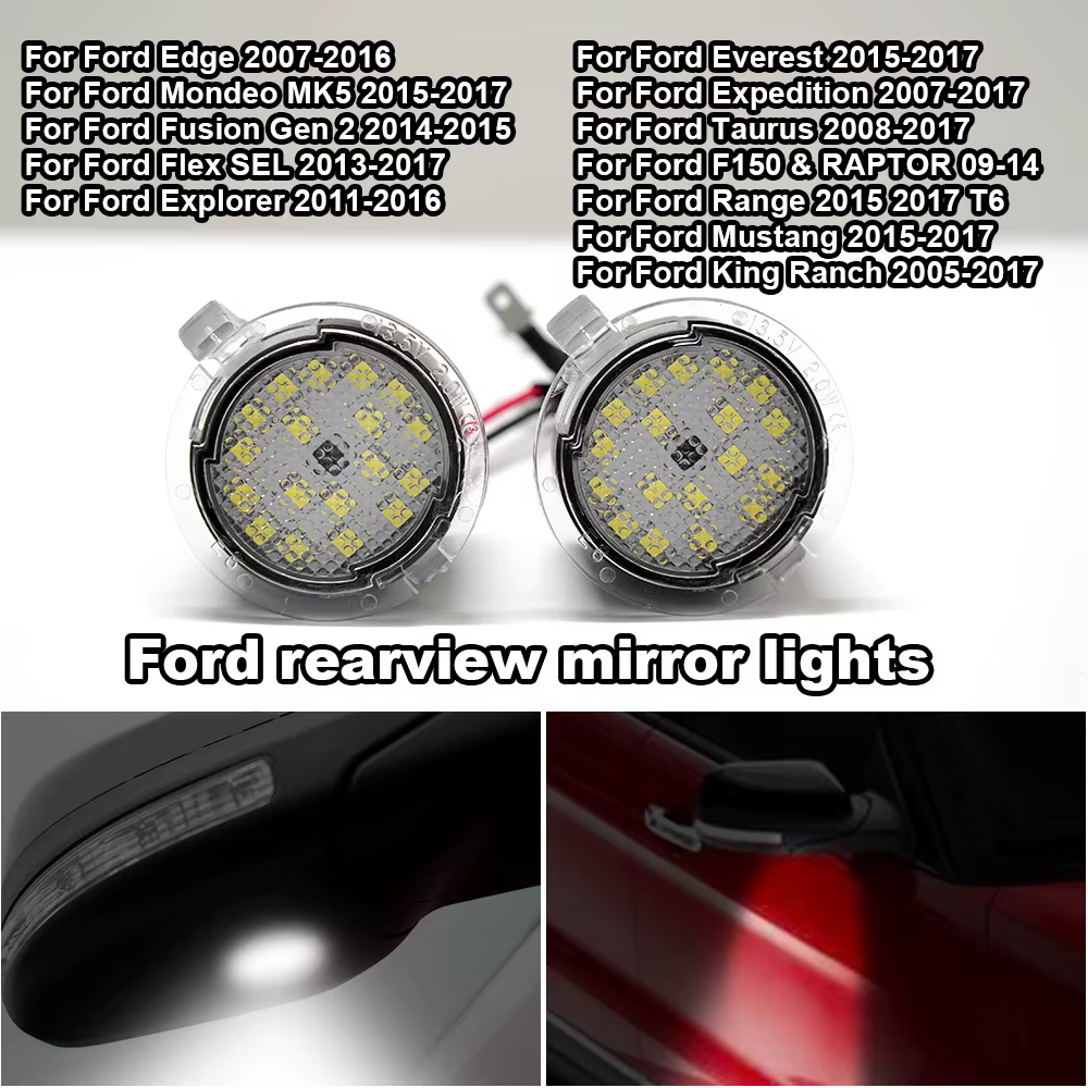 Lumière LED pour rétroviseur latéral
