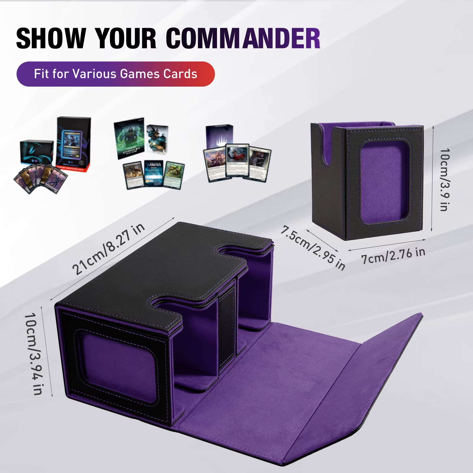 MTG Deck Box Commander