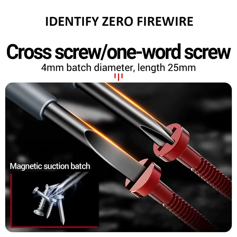 Tournevis d'électricien mot/croix 12-220V