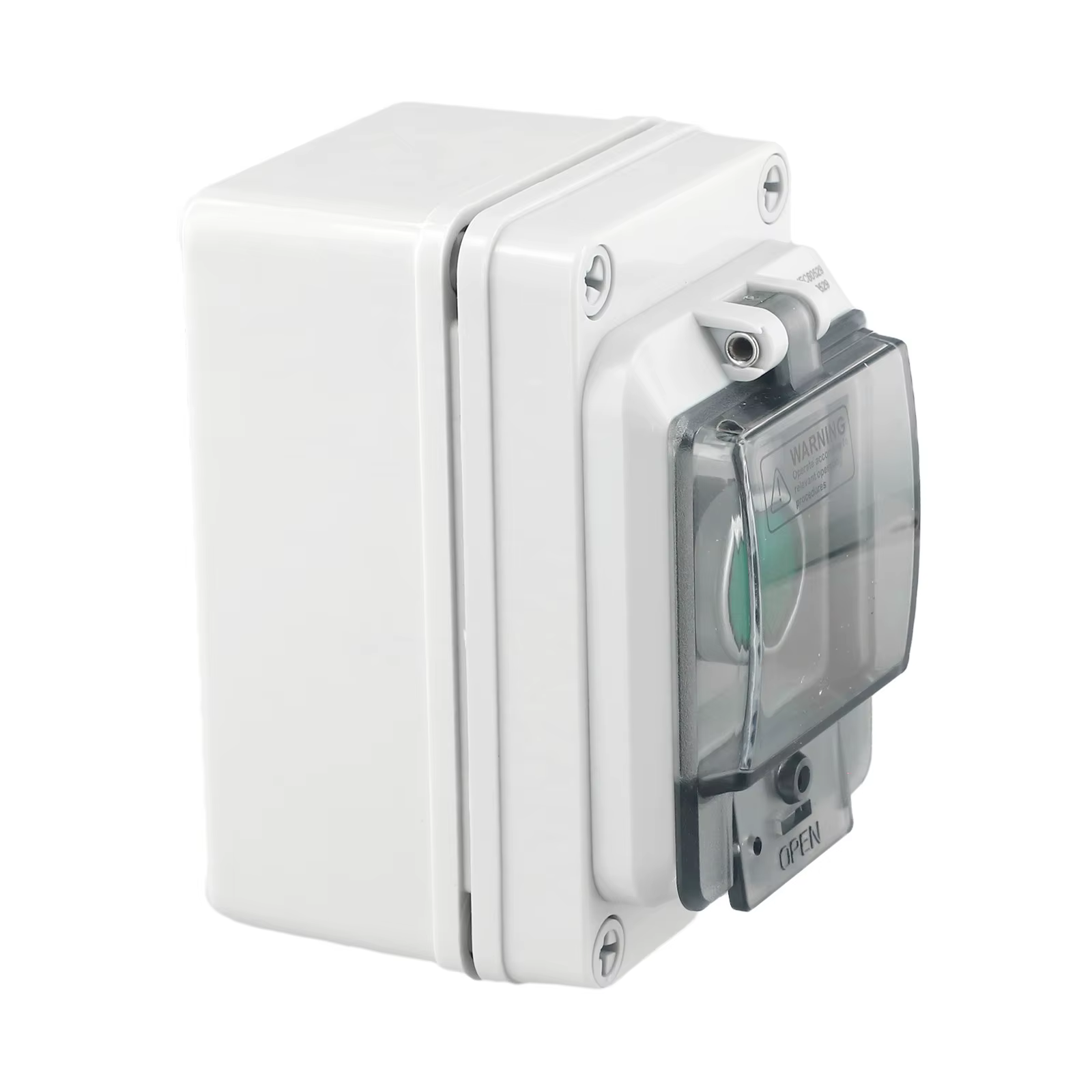 Boîtier de commande extérieur IP66 à bouton-poussoir
