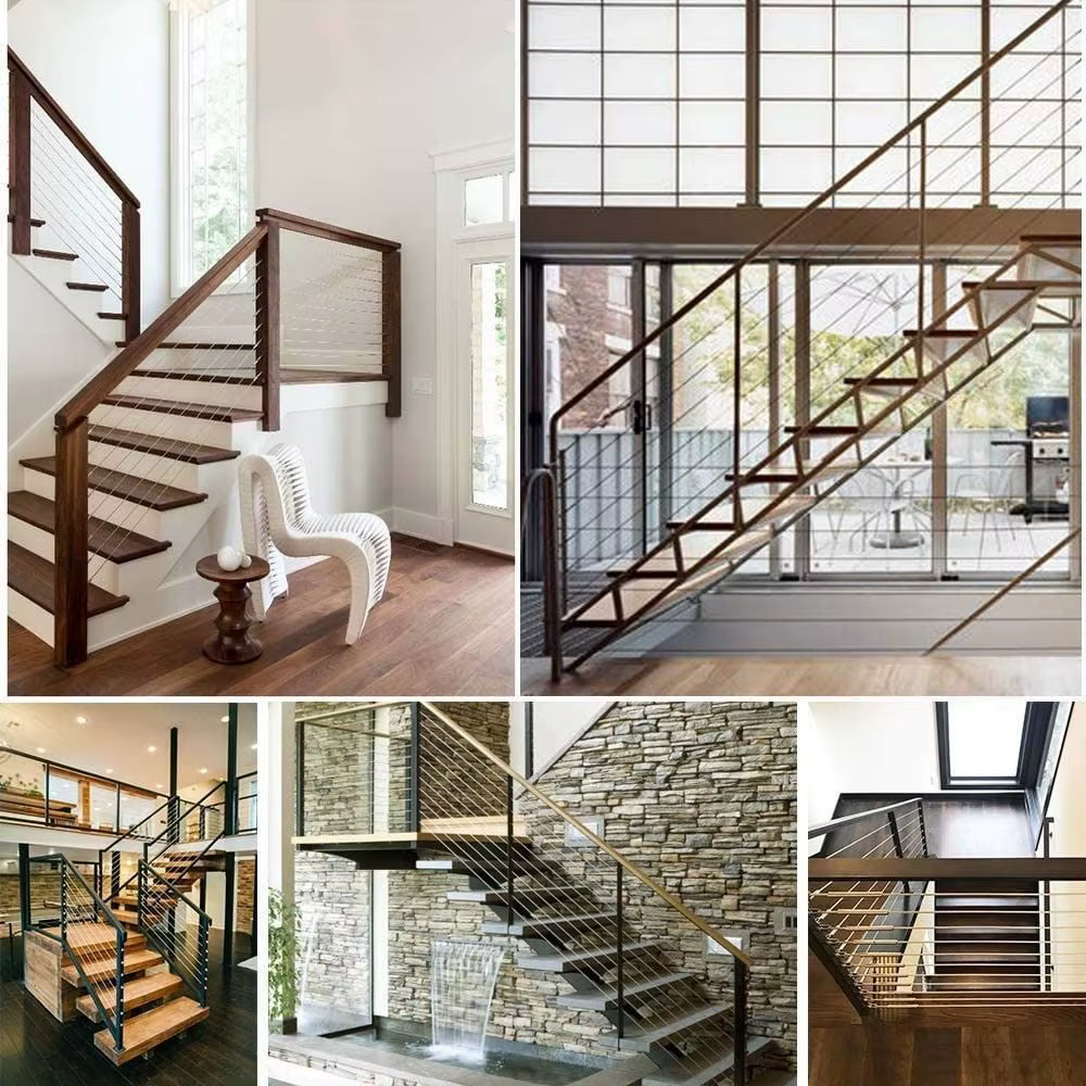 Nouveau Railing de câble en acier inoxydable
