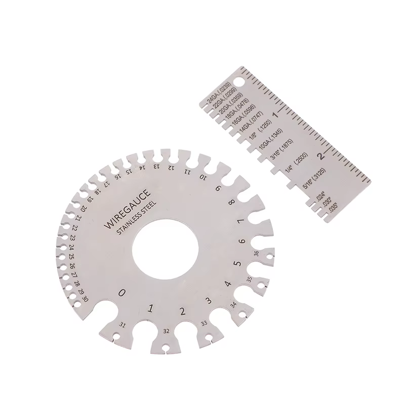 Jauge de fil ronde AWG SWG 0-36