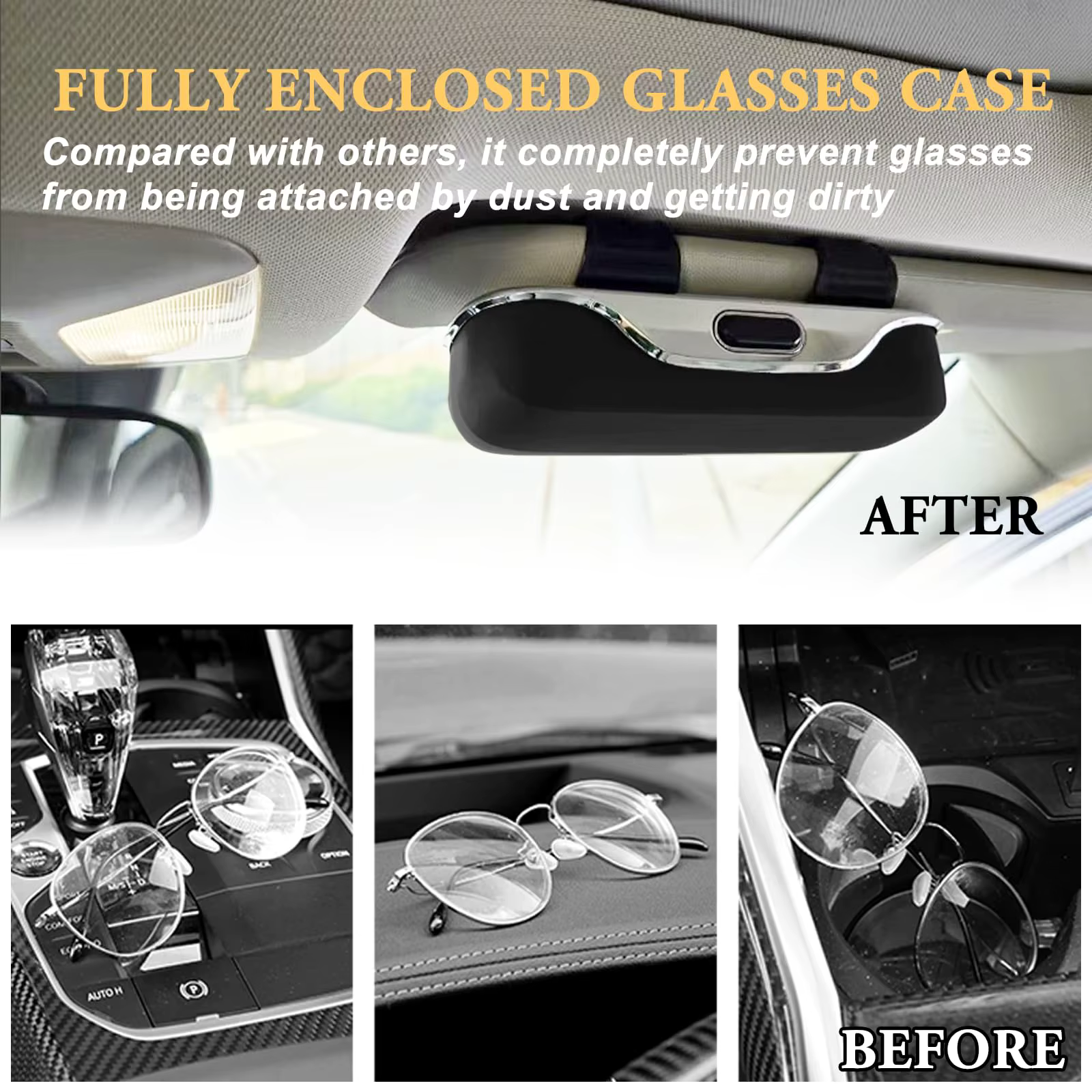 Nouvelle boîte à lunettes de voiture