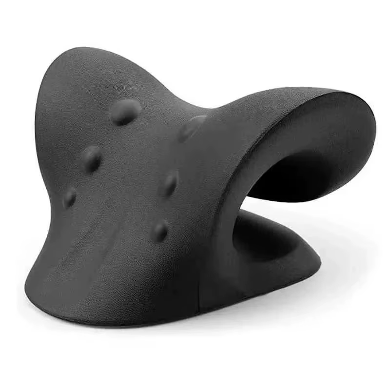 Oreiller de massage cervical pour usage domestique, pression des doigts par gravité portable, correction du cou, protection cervicale et aide au sommeil