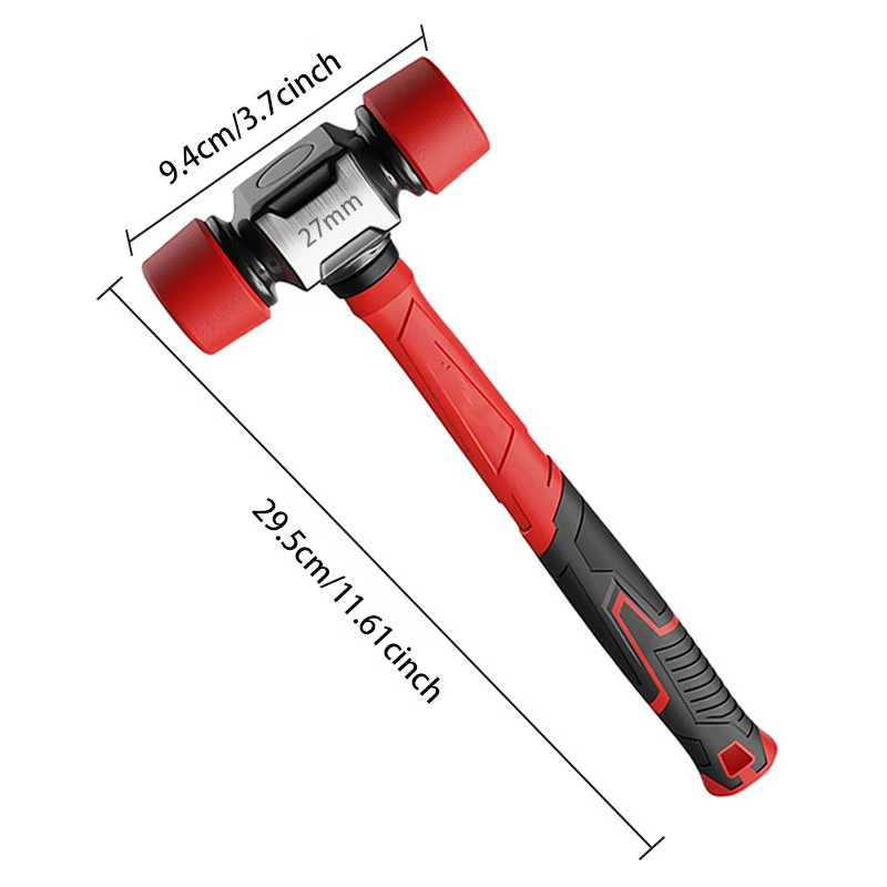 Marteau ergonomique en caoutchouc