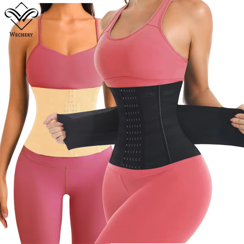 Taille Cinchers Shapers haute élastique maille respirant ceintures pour femmes minceur gaine ventre plat
