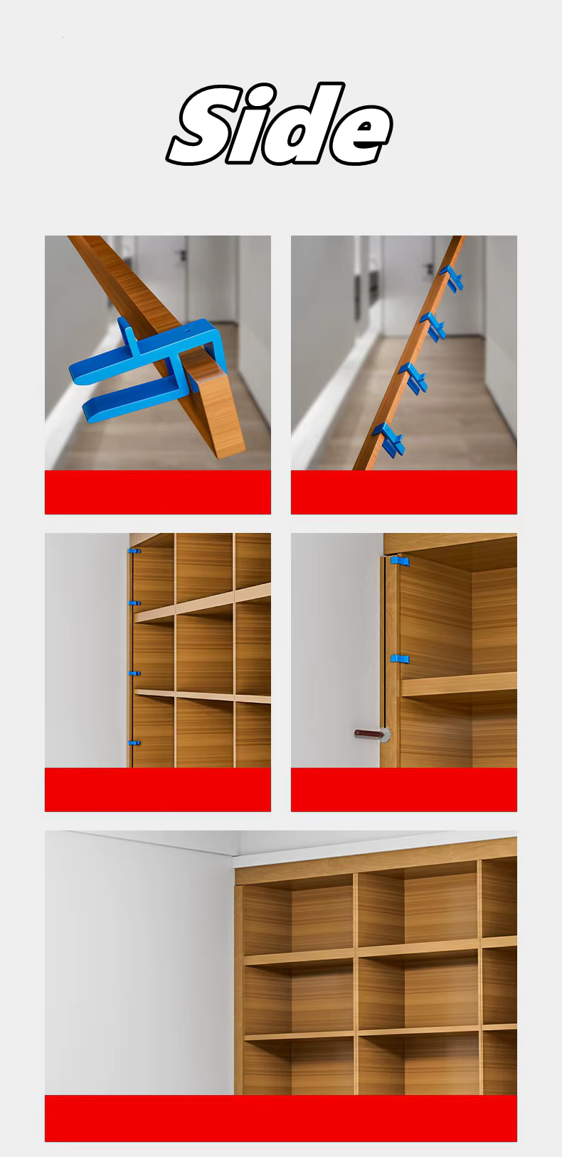 Ensemble de gabarits de menuiserie multifonctionnel