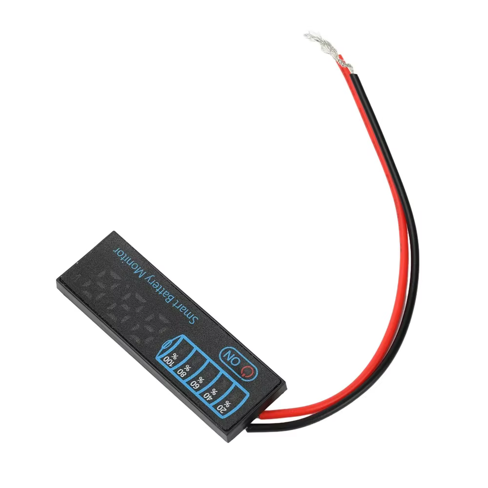 Indicateur de niveau de batterie DC7-40V 12V 24V 36V 48V pour batteries acide/lithium LiPo