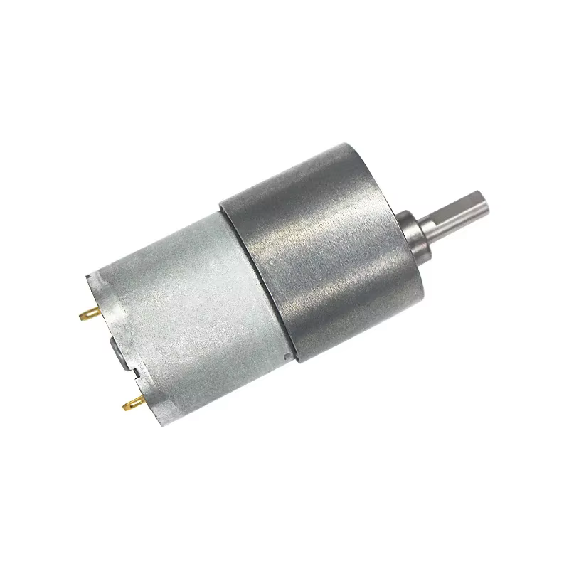 3530 moteur à courant continu 12v 37mm boîte de vitesses tout en métal 7 tr/min-111 tr/min