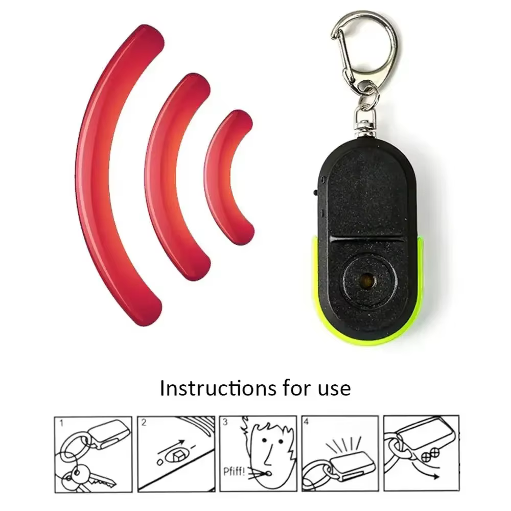 Sifflet LED avec alarme de contrôle du son