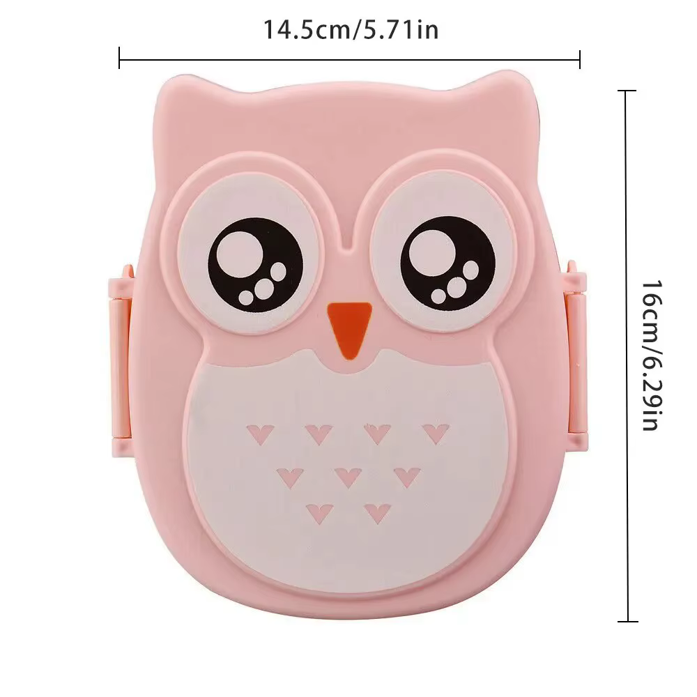 Boîte à déjeuner Portable en plastique pour enfants étudiants