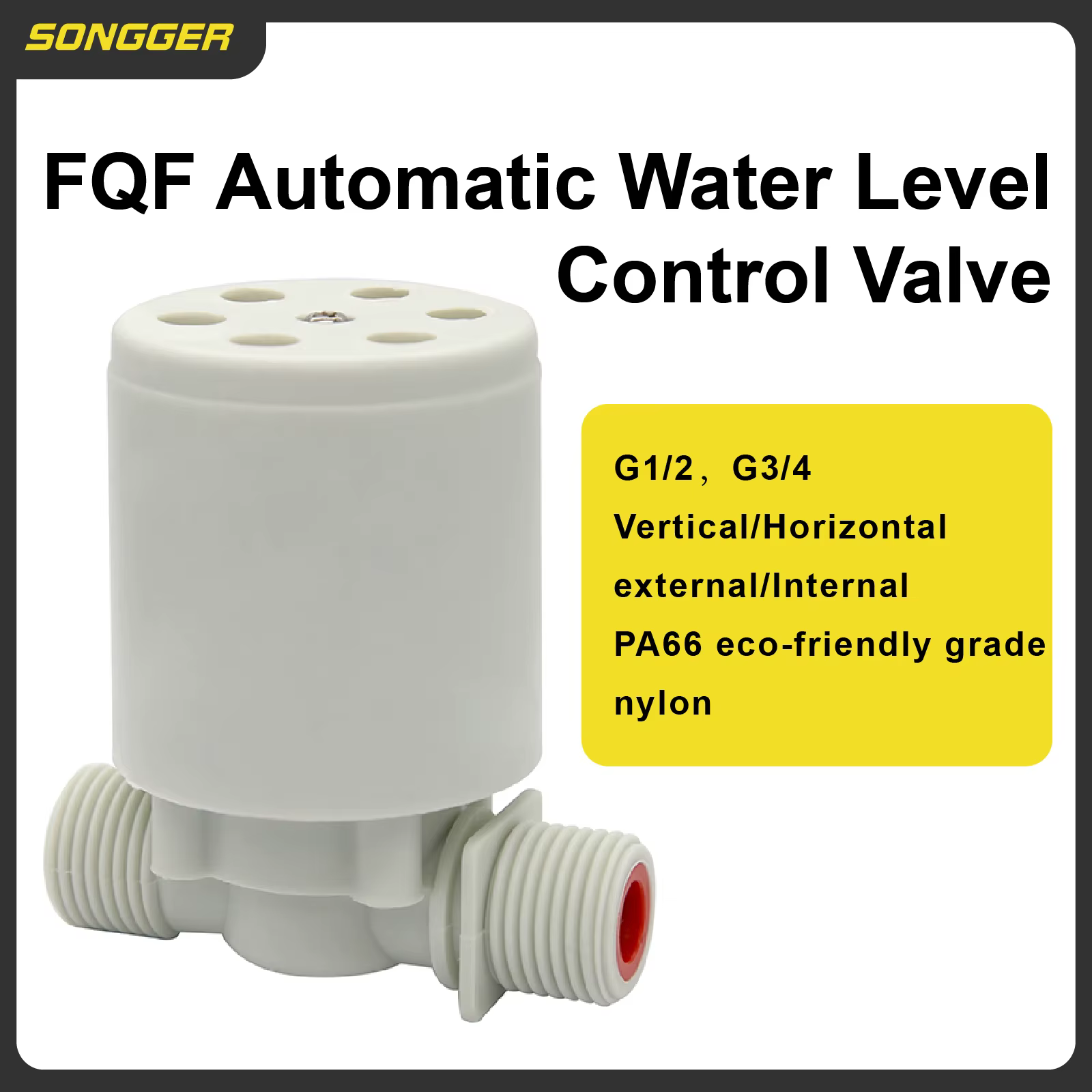 Vanne Automatique de Contrôle du Niveau d’Eau FQF Valve de Remplissage
