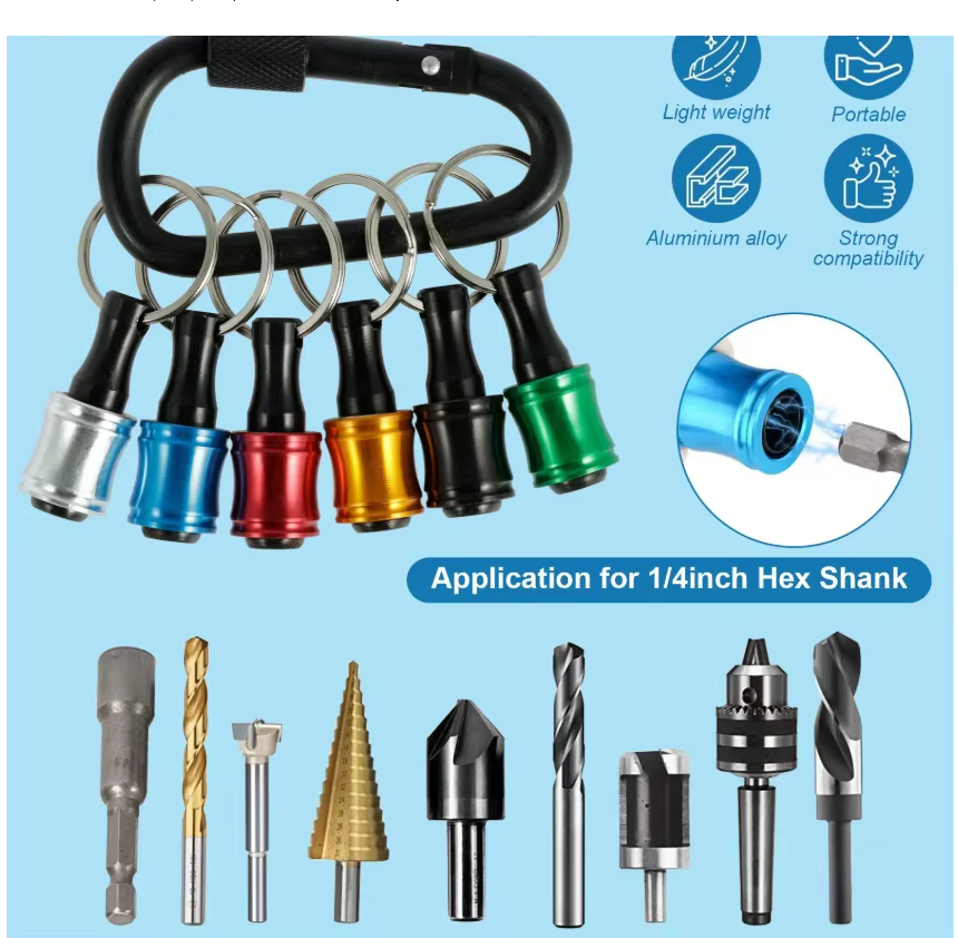 Lot de 12 embouts de tournevis avec support