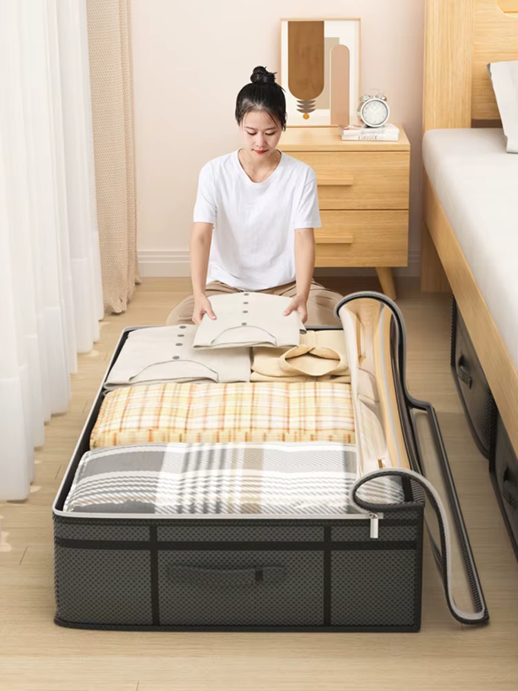 Grand sac de rangement pour vêtements sous le lit