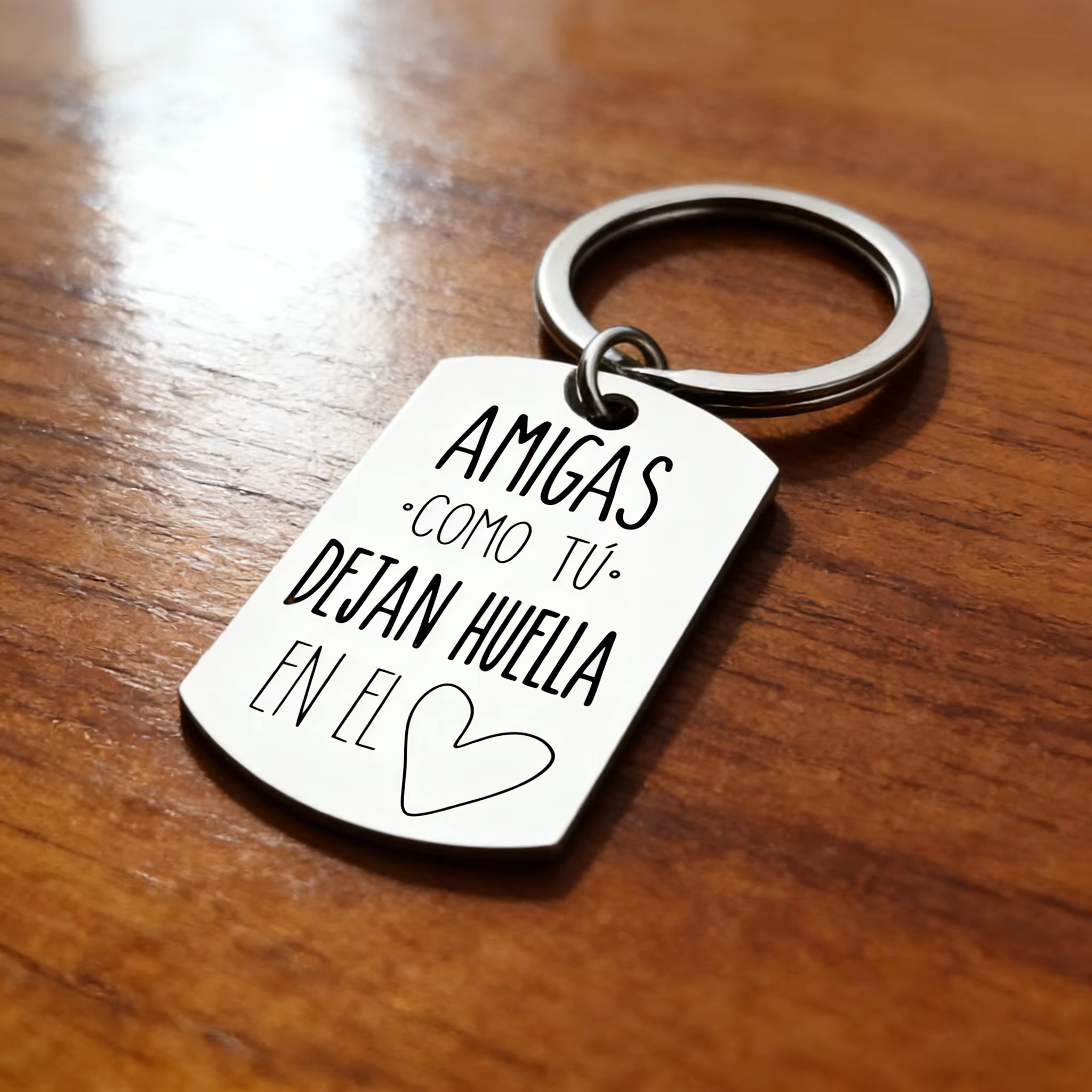 1PC porte-clés meilleur ami cadeaux