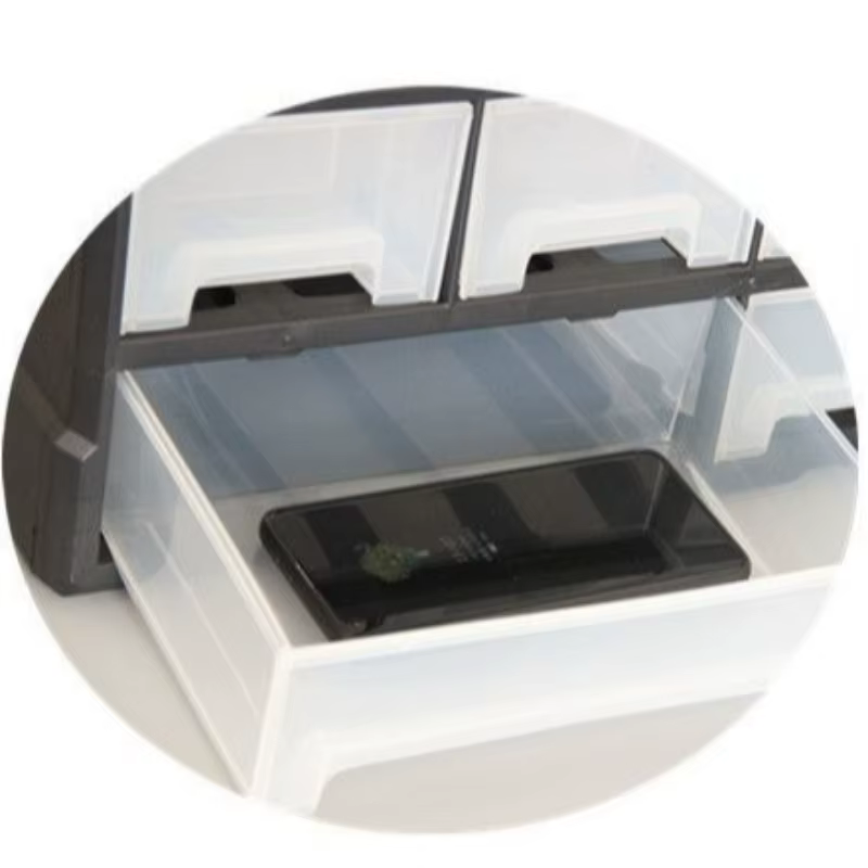 Boîte de rangement de pièces de Type tiroir en plastique