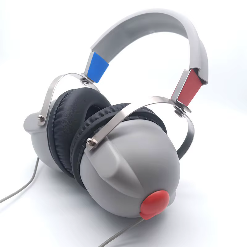 TDH39-Audiomètre de sauna monté sur la tête, appareil auditif, téléphone de sauna pour la mesure auditive, grandes oreillettes, soins de santé de l'oreille médicale