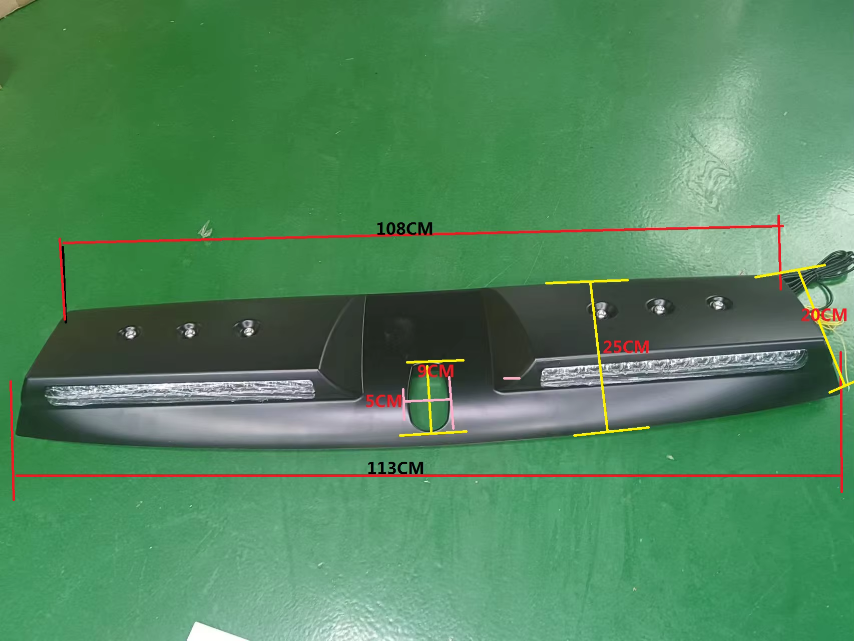 Barre de lumières de toit Led adaptée pour Ranger T7 T8 Xl Xlt Raptor, couvercle de plaque de barre de toit 2016 2017 2018 2019 2020 2021, pièces de voiture de ramassage