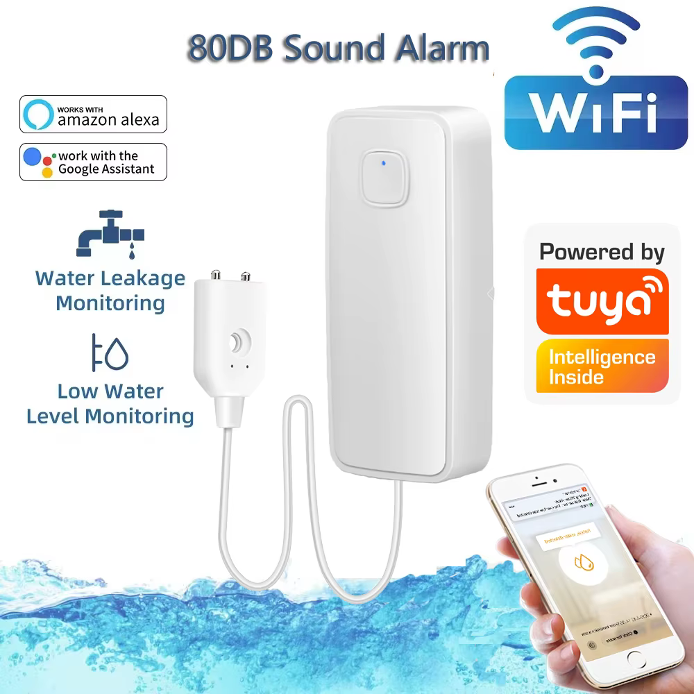 Capteur de fuite d'eau WIFI 1M/3M/5M