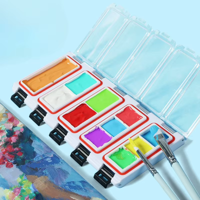 Boîte hydratante Portable pour aquarelle