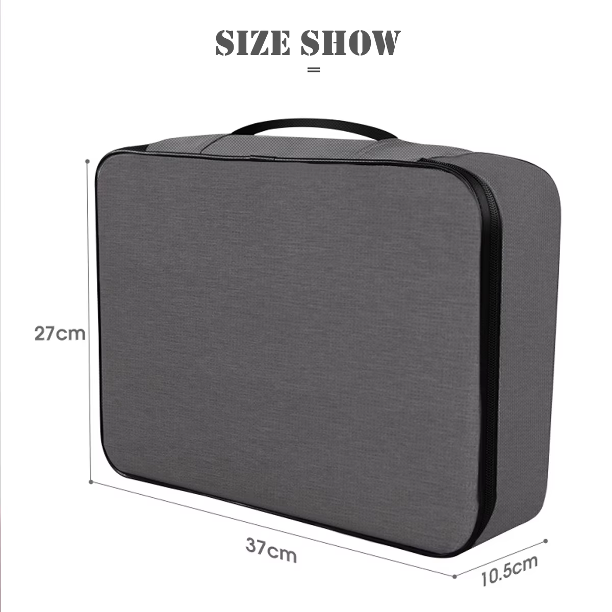 Sac de rangement de documents multicouche