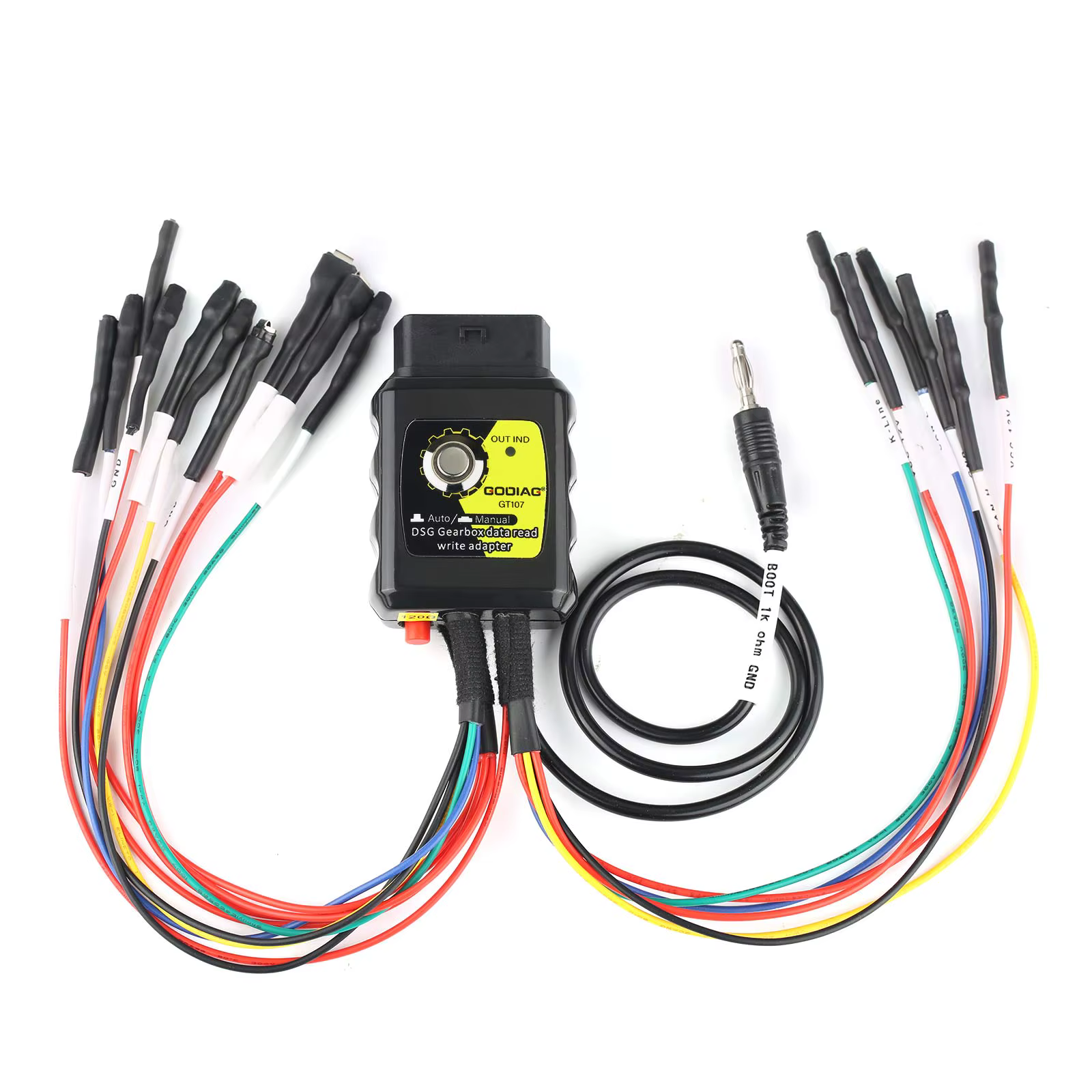 Adaptateur de boîte de vitesses GODIAG GT107 DSG avec GT105 II IMMO Prog AD pour DQ250