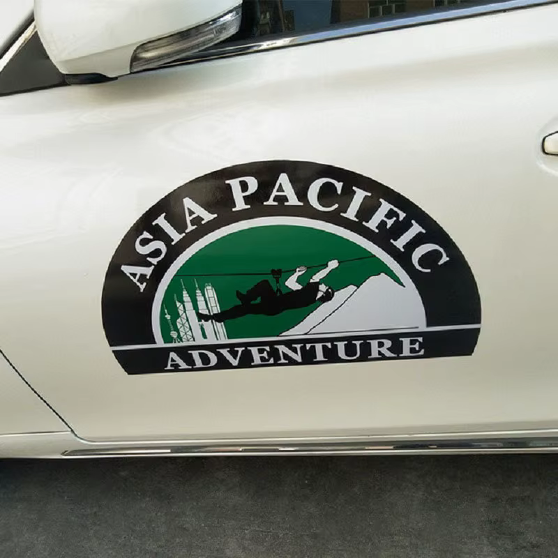 Autocollants de carrosserie de camion avec Logo magnétique de voiture personnalisé