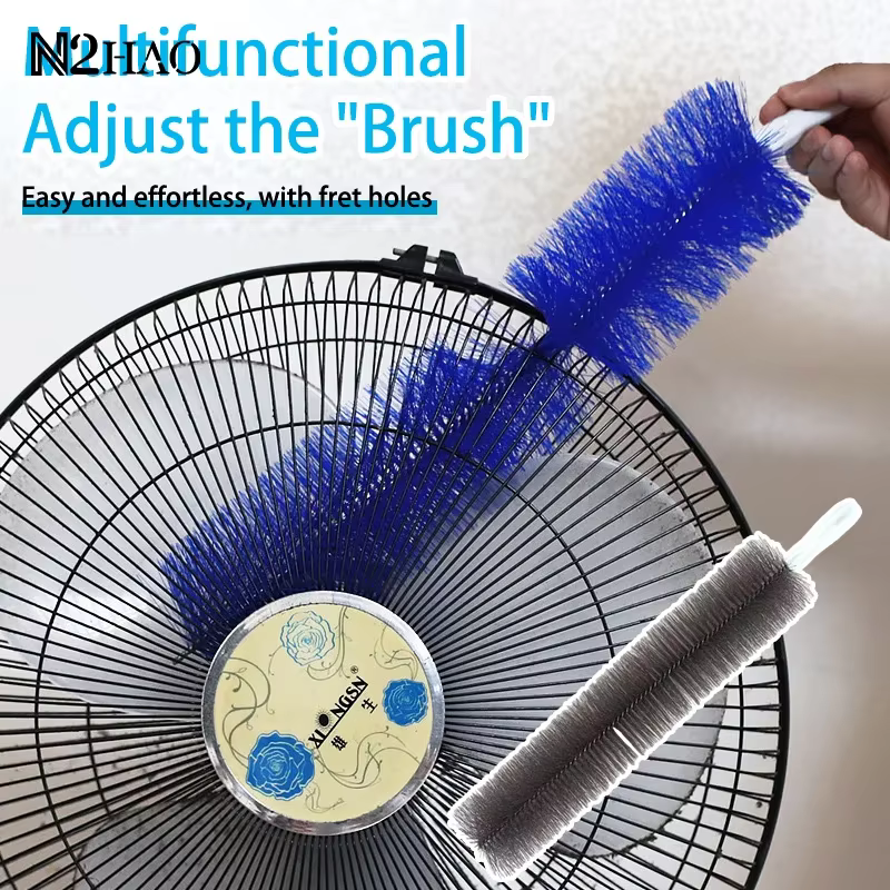 Brosse de ventilateur pliable en Microfibre