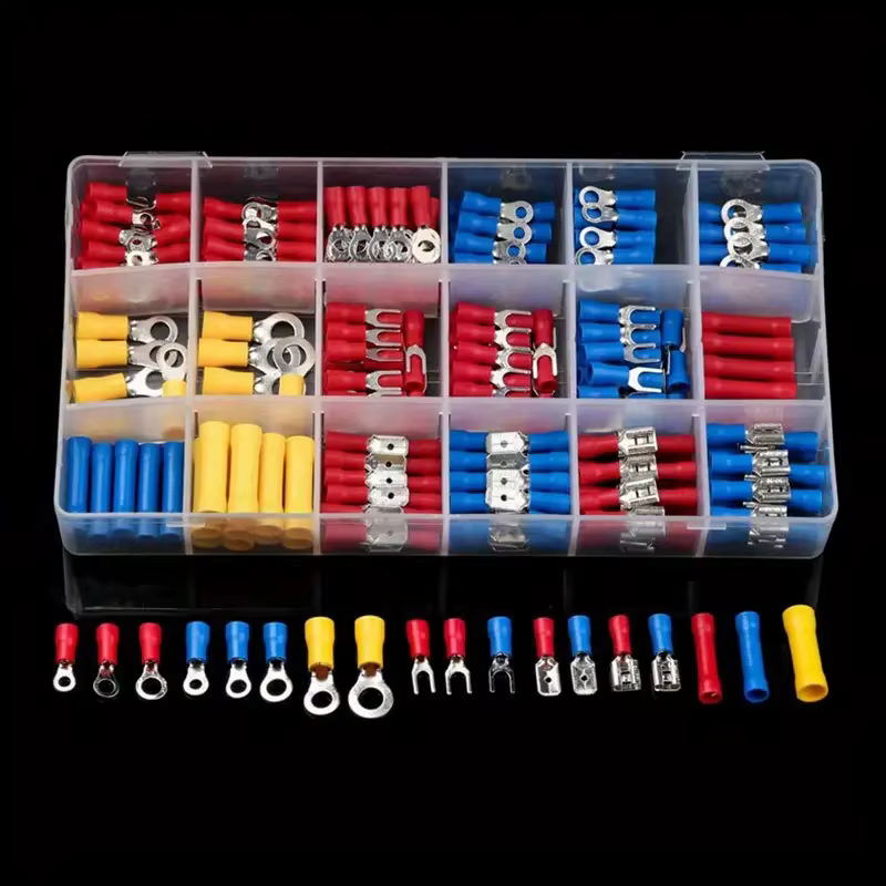 Kit de connecteurs à sertir pour fil électrique en boîte