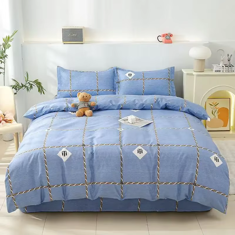Housses de couette sans boulochage et sans décoloration, adaptées à différents types de peau, housses de couette confortables pour hommes et femmes, 200 cm x 200 cm