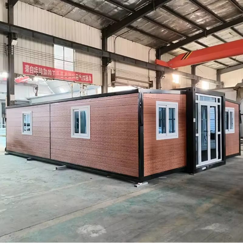 Maisonnette mobile moderne pliable sur mesure, entrepôt pliable préfabriqué, hangar de jardin, conteneur préfabriqué