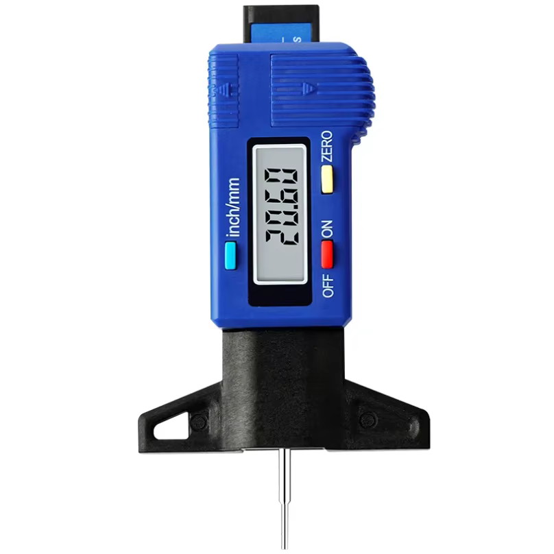 Jauge numérique de profondeur de bande de roulement pour pneus de voiture