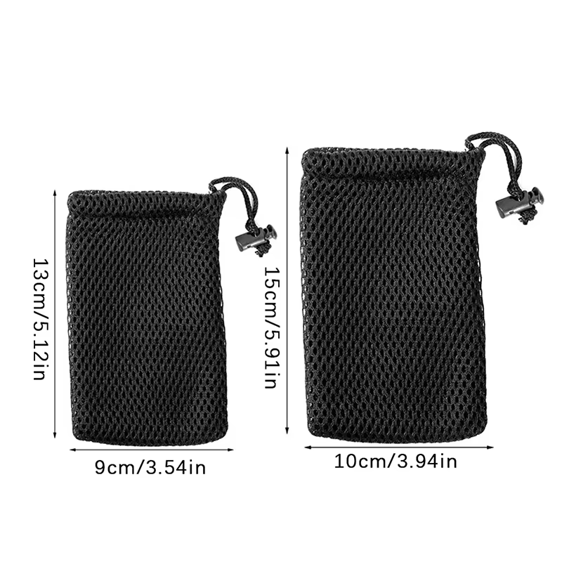 Pochette de rangement à cordon en maille de Nylon