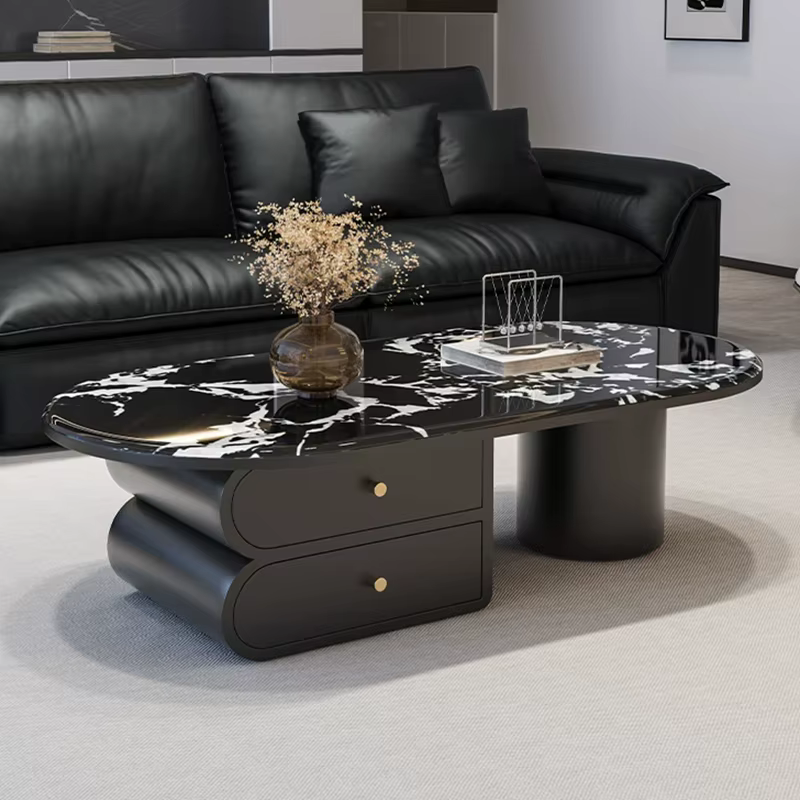 Table d'appoint de luxe moderne pour salon