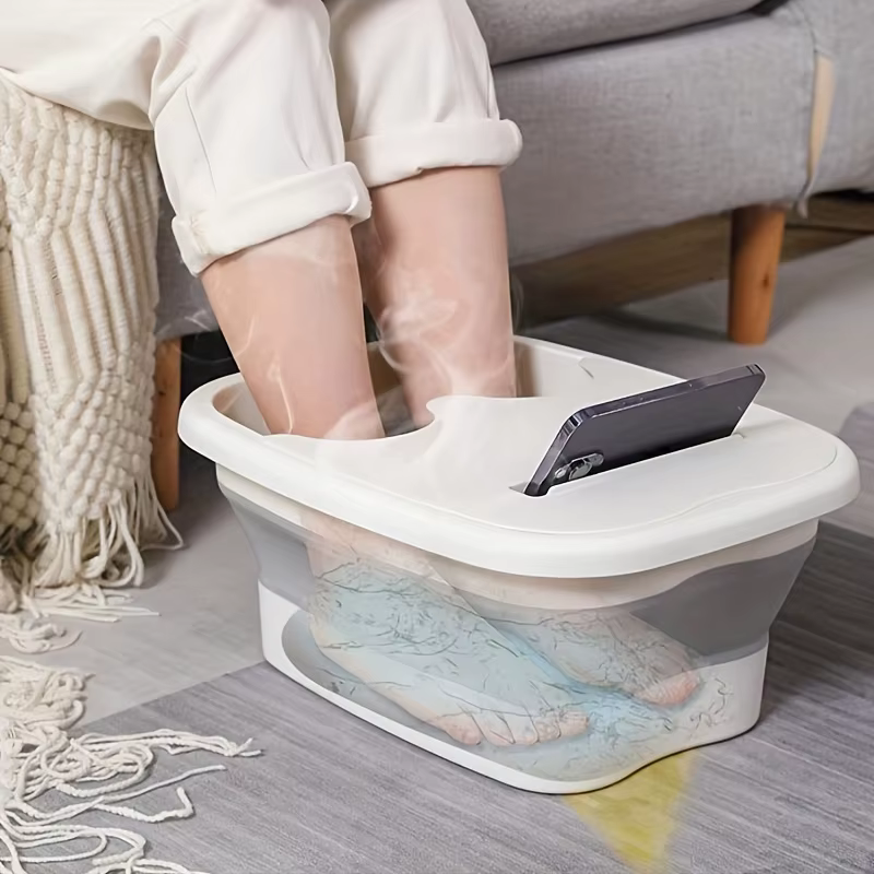Bain de Pieds de Énergie Pliable