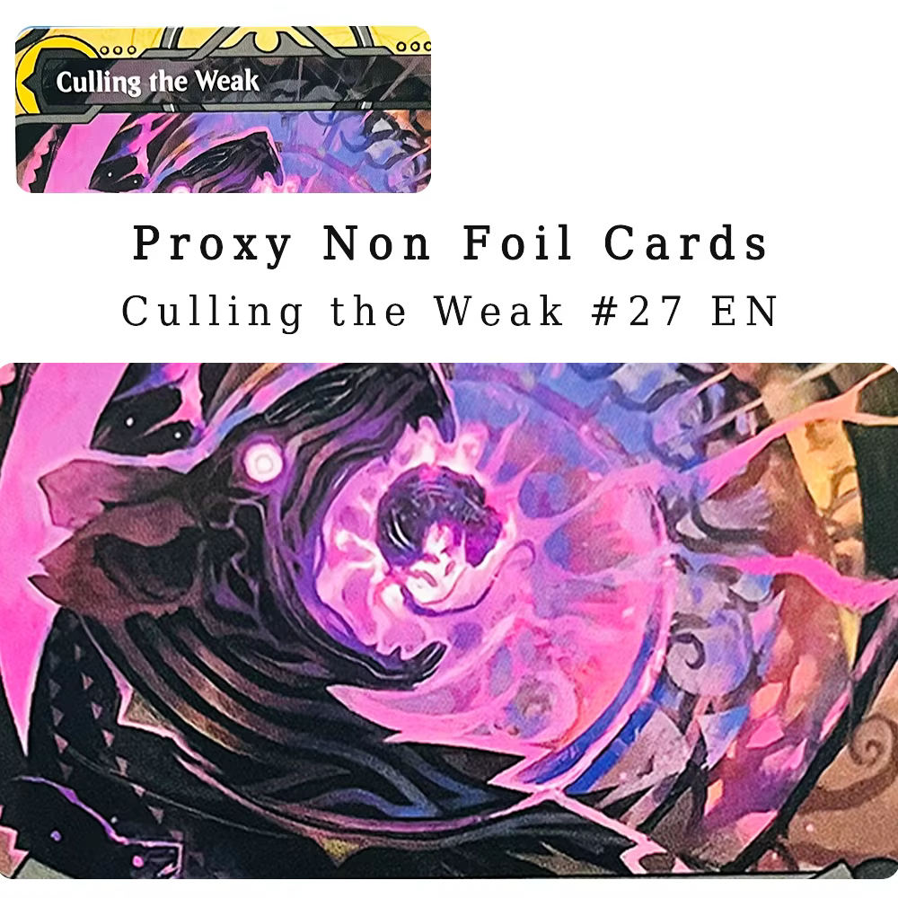 Cartes Magiques Personnalisées et Proxy NON FOIL : Call Forth The Tempest