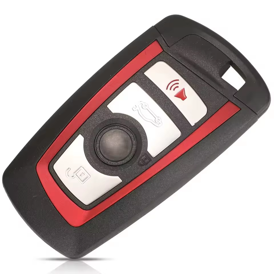 Étui pour clé de voiture adapté à la BMW 4 touches 3 série 5 série F