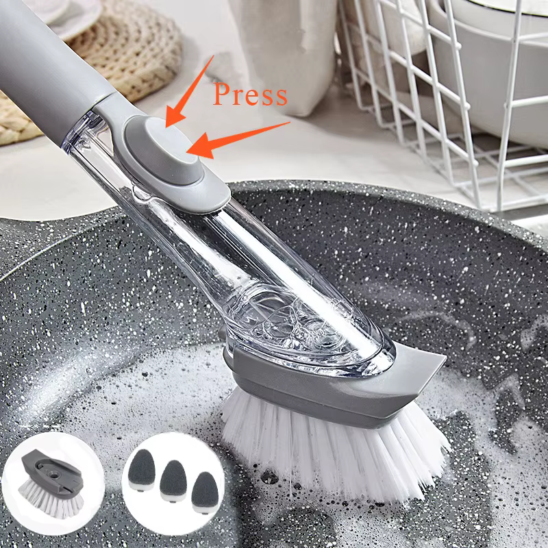Brosse de nettoyage de cuisine 2 en 1