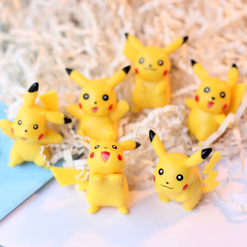 18 pièces/ensemble Pokemon Pikachu figurine Animation poupée mignonne Collection PVC modèle jouets