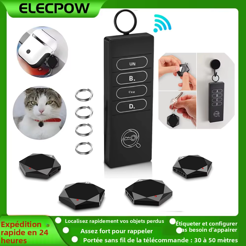 Elecpow localisateur de clé traqueur Anti-perte télécommande sans fil article