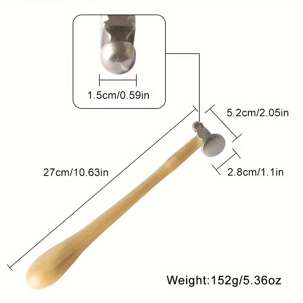 Marteau de chasse double face