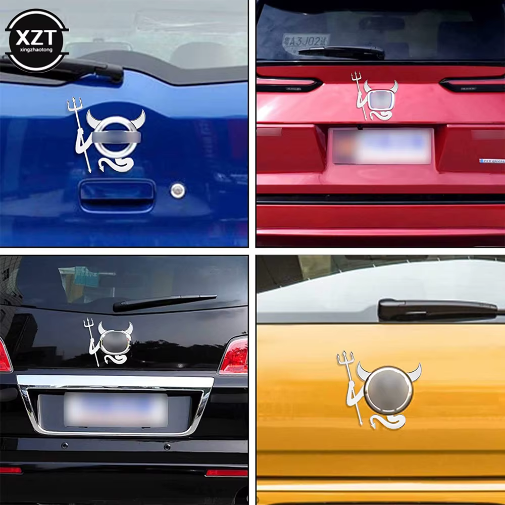 Autocollants personnalisés de logo de démon de voiture