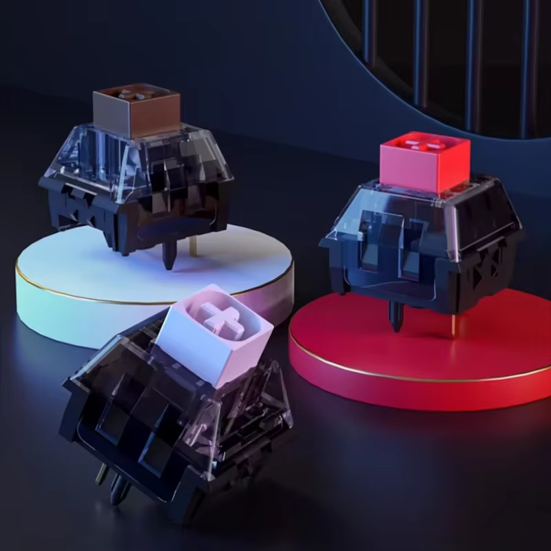 Kailh Box V2 BOX blanc rouge marron commutateur bricolage clavier mécanique de jeu personnalisé 5Pin MX Clicky commutateurs tactiles linéaires AJAZZ AK820