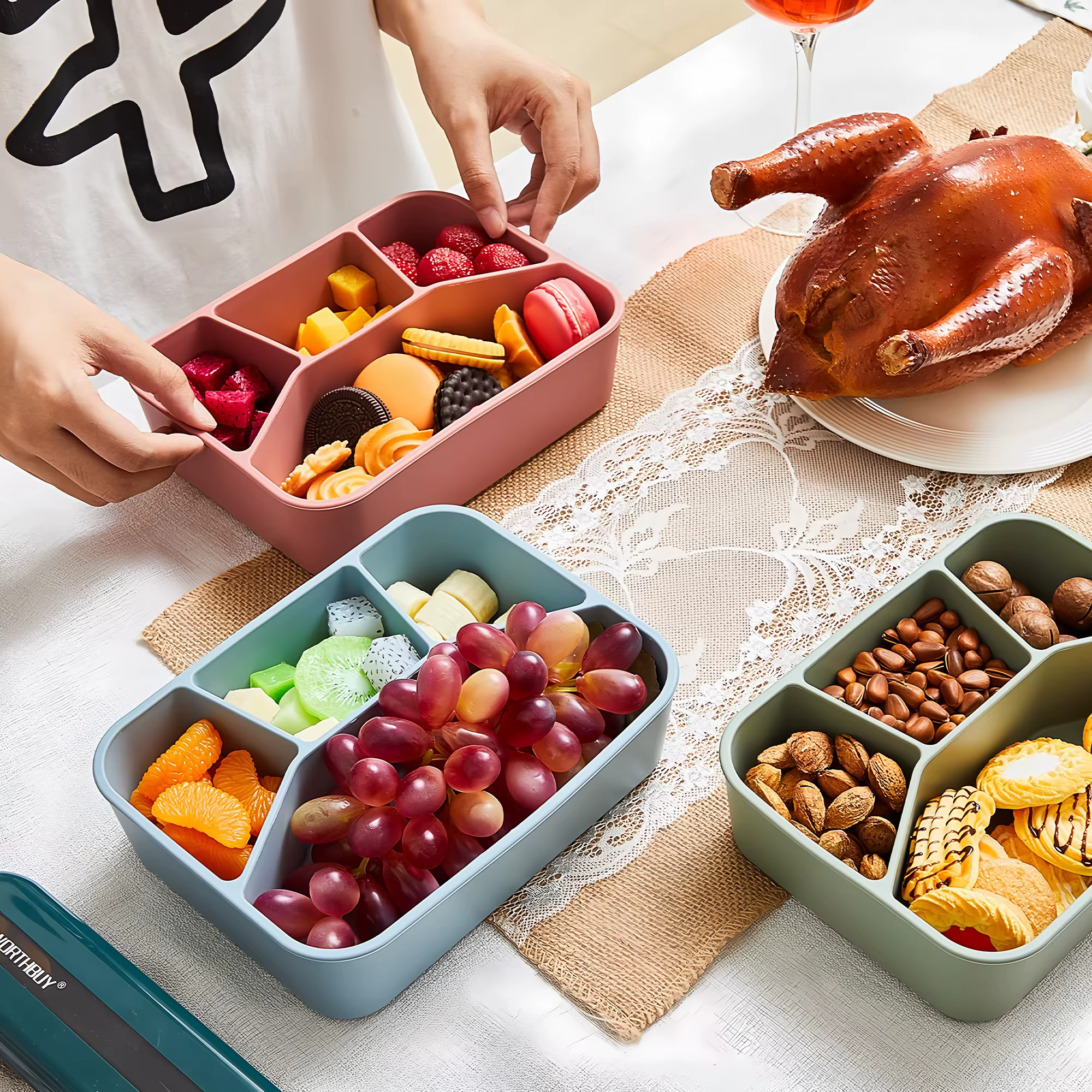 Boîte à Bento en Silicone