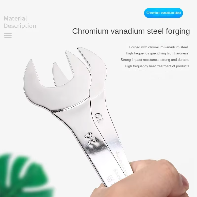 Clés fixes à Double extrémité 6 7 8 9 10 11 12 13 14 15 16 17 19 20 21 22 24 27 30 32 clé plate clé d'atelier