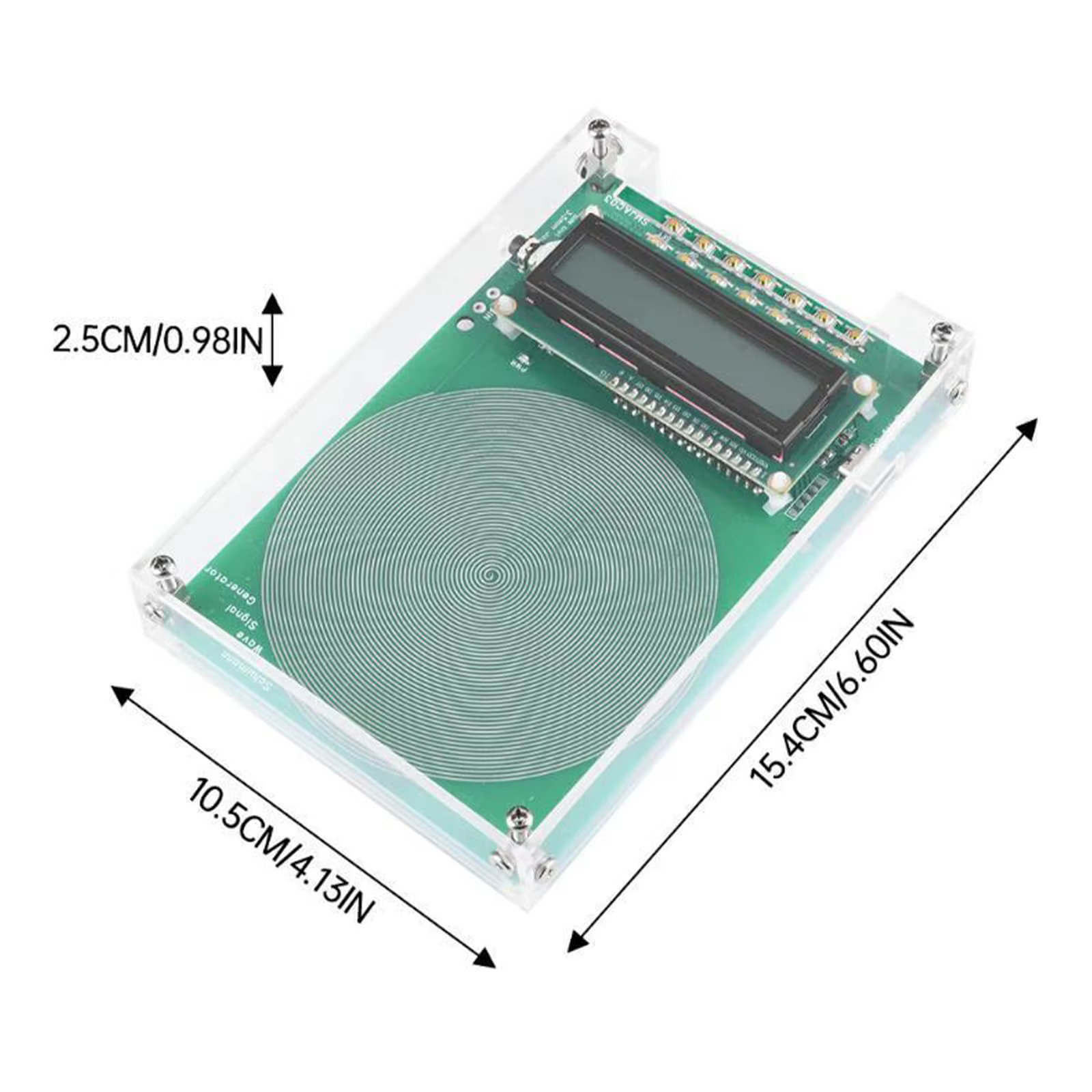 Générateur de résonance d'ondes Schumann 7.83Hz, résonateur Audio d'impulsion à fréquence ultra basse, Interface type-c 0.01Hz ~ 100000 Hz réglable